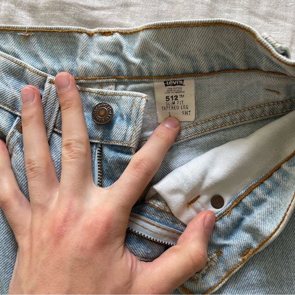 Vintage Lightwash Levis 512s 512 - Picture 4 of 4